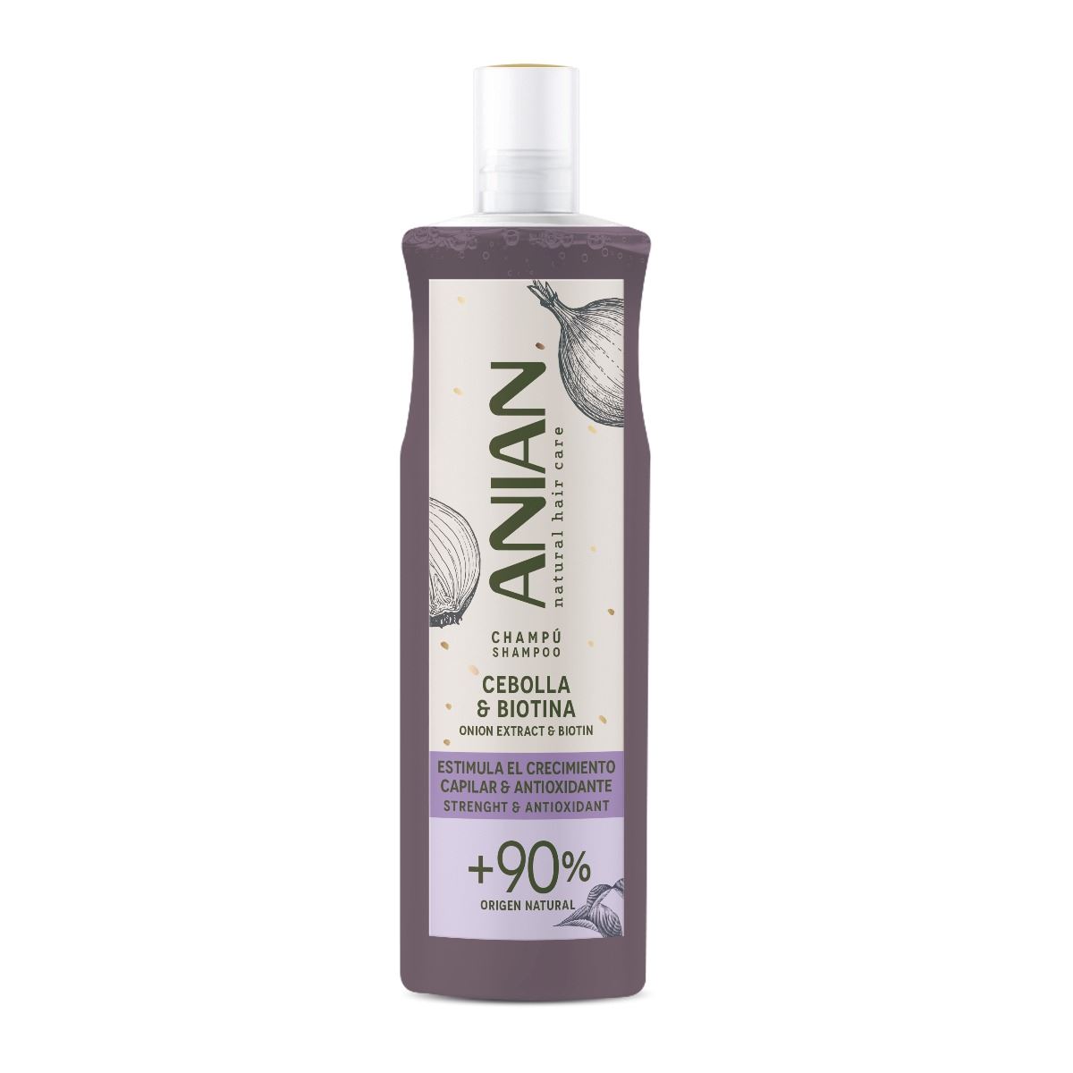 Shampoo Cebolla & Biotina Anian - Frasco 400 ML